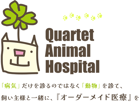 「病気」だけを診るのではなく「動物」を診て、飼い主様と一緒に、『オーダーメイド医療』を